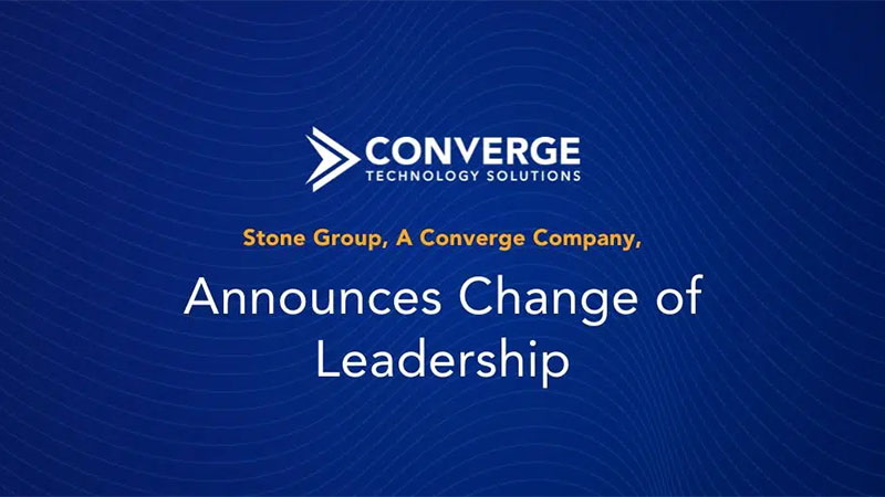 Stone Group, A Converge Company, Announces Change of Leadership