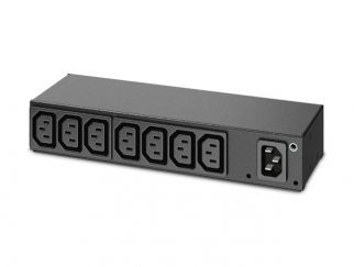 APC Basic Rack PDU AP6015A - Power distribution unit (rack-mountable) - AC 100/120/200/208/230/240 V - input: IEC 60320 C14 - output connectors: 8 (power IEC 60320 C13) - 1U - black - for P/N: SMTL1000RMI2UC, SMX1000C, SMX1500RM2UC, SMX1500RM2UCNC, SMX750