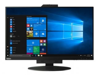 Lenovo ThinkCentre Tiny-in-One 27 - LED monitor - 27" - 2560 x 1440 @ 60 Hz - 350 cd/m² - 1000:1 - 4 ms - HDMI, DisplayPort - speakers - black