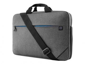 HP Prelude Top Load - Notebook carrying case - 15.6" - black & grey, blue zipper - for HP 24X G8, 25X G8, ProBook 440 G7, 445 G8, 44X G9, 455 G8, 45X G9, 635, Fortis 14 G9