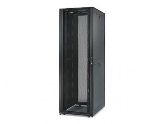 NetShelter SX 42U 750mm Wide x 1070mm Deep Enclosure with Sides Black. Size (WxDxH: 75 cm x 107 cm x 199 cm) May require special handling and delivery can take up to 3 days due to the size. Check with sales.