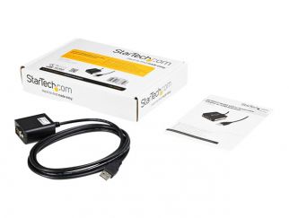 StarTech.com 6 ft Professional RS422/485 USB Serial Cable Adapter w/ COM Retention (ICUSB422) - serial adapter - USB - RS-422/485