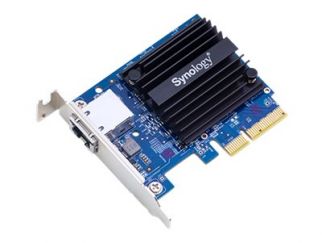 Synology E10G18-T1 - Network adapter - PCIe 3.0 x4 low profile - 10Gb Ethernet x 1 - for Disk Station DS1618, RackStation RS1219, RS2418, RS2818, RS3618, RS818