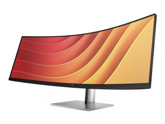 HP E45c G5 - E-Series - LED monitor - curved - 44.5" - 5120 x 1440 Dual Quad HD @ 165 Hz - VA - 400 cd/m² - 3000:1 - 3 ms - HDMI, DisplayPort, USB-C - speakers - black head, black and silver (stand)