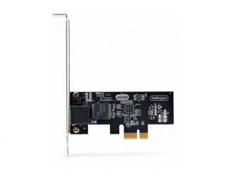 StarTech.com 1-Port 2.5G NBASE-T PCIe Network Card, Computer Network Interface Card, Intel I225-V, Single-Port Ethernet, Multi-Gigabit NIC (PR12GI-NETWORK-CARD) - Network adapter - PCIe 2.0 low profile - 10/100/1000/2500Base-T x 1 - black