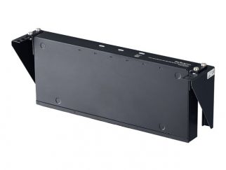 StarTech.com 2U Vertical Wall Mount Patch Panel Bracket - Steel Rack Mount Bracket w/Hardware for 19" Network, Server and Data Equipment (RK219WALLV) - Mounting bracket - wall mountable - black - 2U - 19" - for P/N: SV831DUSBUK