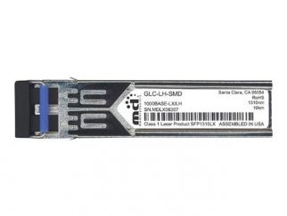 Cisco - SFP (mini-GBIC) transceiver module - 1GbE - 1000Base-LX, 1000Base-LH - LC/PC single-mode - up to 10 km - 1310 nm - for Cisco 38XX, 39XX, 4451, 892, 250 Series, Catalyst 29XX, 3650, ESS9300, ME 3600, UCS 62XX