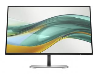 HP 524pf - Series 5 Pro - LED monitor - 24" (23.8" viewable) - 1920 x 1080 Full HD (1080p) @ 100 Hz - IPS - 350 cd/m² - 1500:1 - 5 ms - HDMI, DisplayPort - silver (stand), jet black