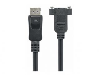 StarTech.com 3 ft. (0.9 m) Displayport Male to Female Cable - Mounting - Latched Connectors - DisplayPort - DP Monitor Cable (DPPNLFM3) - DisplayPort cable - 91.4 cm