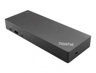 Lenovo ThinkPad Hybrid USB-C with USB-A Dock - Docking station - USB-C - 2 x HDMI, 2 x DP - 1GbE - 135 Watt - Campus