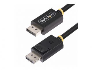 StarTech.com 2m DisplayPort 2.1 Cable, VESA-Certified, DP40 DP 2.1 Cable - DisplayPort cable - DisplayPort (M) latched to DisplayPort (M) latched - DisplayPort 2.1 - 2 m - 8K60Hz support, 4K144Hz support, 1440p support 240Hz, UHBR10, HDR support, up to 40