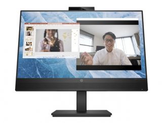 HP M24m Conferencing Monitor - LED monitor - 24" (23.8" viewable) - 1920 x 1080 Full HD (1080p) @ 75 Hz - IPS - 300 cd/m² - 1000:1 - 5 ms - HDMI, DisplayPort, USB-C - speakers - black stand, black head