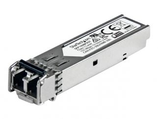 StarTech.com MSA Uncoded Compatible SFP Module, 100BASE-FX, 100MbE Multi Mode (MMF) Fiber Optic Transceiver, 100Mb Ethernet SFP, LC Connector, 2km, 1310nm, DDM, Mini GBIC Module, 100Mbps - Lifetime Warranty (SFP100BFXST) - SFP (mini-GBIC) transceiver modu