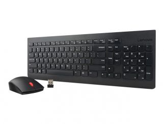 Lenovo Essential Wireless Combo - keyboard and mouse set - Spanish Input Device