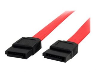 StarTech.com 24in SATA Serial ATA Cable - SATA cable - Serial ATA 150 - SATA (F) to SATA (F) - 2 ft - red - SATA24 - SATA cable - Serial ATA 150 - SATA (F) to SATA (F) - 0.6 m - red - for P/N: 10P6G-PCIE-SATA-CARD, 2P6G-PCIE-SATA-CARD, 4P6G-PCIE-SATA-CARD