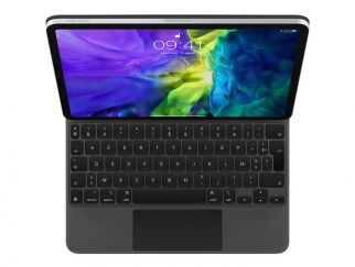 Apple Magic Keyboard - Keyboard and folio case - with trackpad - backlit - Apple Smart connector - AZERTY - French - for Apple 10.9-inch iPad Air (4th gen, 5th gen), 11-inch iPad Air (M2), 11-inch iPad Pro (1st gen, 2nd gen, 3rd gen, 4th gen)