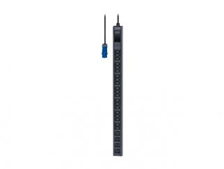 APC Easy Basic Rack PDU EPDU1116B - Power distribution unit (rack-mountable) - AC 200/208/230 V - 3680 VA - input: IEC 60309 2P+E - output connectors: 24 (20 x IEC 60320 C13, 4 x IEC 60320 C19) - 0U - 3 m cord - black - for P/N: AR9300SP, AR9300SP-R, AR93