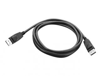 Lenovo - DisplayPort cable - DisplayPort (M) to DisplayPort (M) - 1.8 m - for ThinkCentre M75t Gen 2, M80s Gen 3, M90a Gen 3, M90q Gen 2, M90t Gen 3, ThinkCentre neo 70