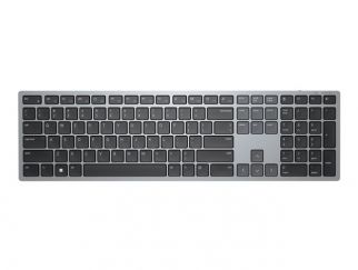 Dell Multi-Device KB700 - Keyboard - wireless - 2.4 GHz, Bluetooth 5.0 - QWERTY - UK - grey - with 3 years Next Business Day Advanced Exchange Service