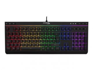 HyperX Alloy Core RGB - Keyboard - backlit - USB 2.0 - QWERTY - UK - black - for OMEN 40L by HP, EliteBook 83X G9, 84X G8, 84X G9, 86X G9, EliteBook x360, ENVY Laptop 17