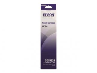 Epson SIDM Black Ribbon Cartridge for FX-890, FX-890A (C13S015329)