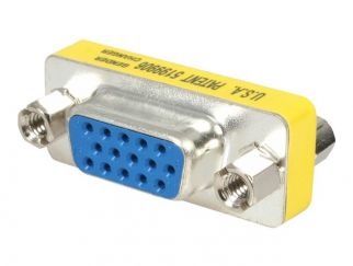 StarTech.com Slimline VGA HD15 Gender Changer - F/F - HD15 gender changer - VGA coupler - VGA gender changer (GC15HSF) - VGA gender changer - HD-15 (VGA) (F) to HD-15 (VGA) (F) - for P/N: DP2VGAMM6B, HD2VGAMM6, MXTMMHQ2M, MXTMMHQ30M, MXTMMHQ3M, MXTMMHQ5M,