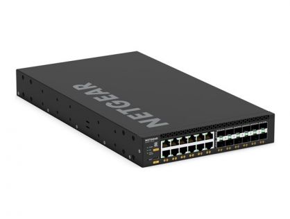 NETGEAR M4350 Series M4350-12X12F - Switch - L3 - Managed - 12 x 1/2.5/5/10GBase-T + 12 x SFP+ - front to back airflow - rack-mountable