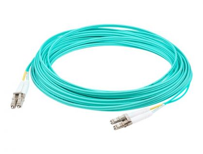 AddOn - Patch cable - LC/PC multi-mode (M) to LC/PC multi-mode (M) - 2 m - fibre optic - duplex - 50 / 125 micron - OM4 - halogen-free - aqua