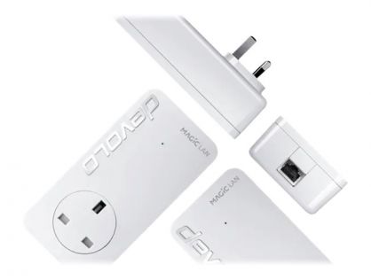 DEVOLO MAGIC 2 WIFI 6 ADD-ON ADAPTER(2X LAN PASS-THRU)