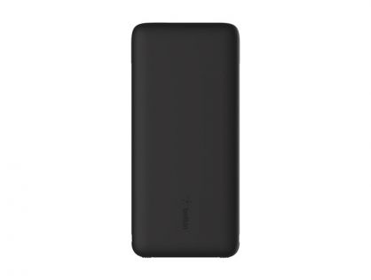 BELKIN POWER BANK 10K MAH INC USB-C AND LIGHTNING CABLES BLAC