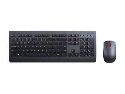 Lenovo Professional Combo - Keyboard and mouse set - wireless - 2.4 GHz - Finnish