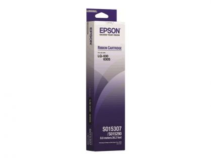 Epson SIDM Black Ribbon Cartridge for LQ-630 (C13S015307)