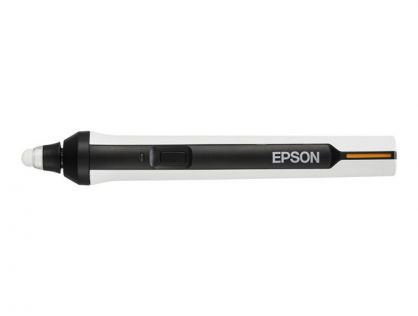 Epson Interactive Pen ELPPN05A - Digital pen - wireless - orange - for Epson EB-1440Ui, EB-1450Ui, EB-1460Ui, EB-675Wi, EB-685Wi, EB-695Wi, EB-695WIE, EB-696Ui