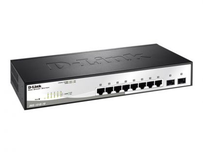 10-Port Gigabit Smart Switch with 2 SFP ports