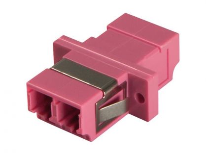 Lindy network coupler - violet, RAL 4003