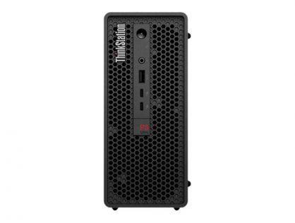 Lenovo ThinkStation P3 Ultra 30HA - MT 1 x Core i5 13600K / up to 5.1 GHz - vPro Enterprise - RAM 16 GB - SSD 512 GB - TCG Opal Encryption, NVMe, Performance - T400 - Gigabit Ethernet, 2.5 Gigabit Ethernet, IEEE 802.11ax (Wi-Fi 6E) - Win 11 Pro - monitor: