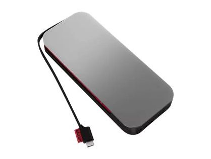 Lenovo Go USB-C Laptop - Power bank - 1 x battery - lithium polymer - 20000 mAh - 74 Wh - thunder black