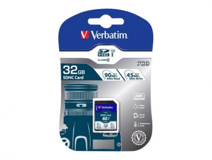 Verbatim Pro SDHC U3 32GB SD Card