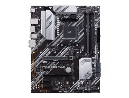 ASUS PRIME B550-PLUS - Motherboard - ATX - Socket AM4 - AMD B550 Chipset - USB-C Gen2, USB 3.2 Gen 1, USB 3.2 Gen 2 - Gigabit LAN - onboard graphics (CPU required) - HD Audio (8-channel)