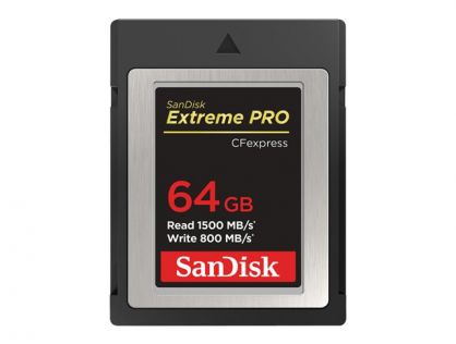 SanDisk Extreme Pro - flash memory card - 64 GB - CFexpress