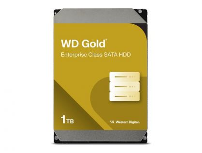 WD Gold Datacenter Hard Drive WD1005FBYZ - Hard drive - 1 TB - internal - 3.5" - SATA 6Gb/s - 7200 rpm - buffer: 128 MB