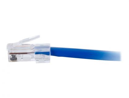 C2G Cat5e Booted Unshielded (UTP) Network Patch Cable - Patch cable - RJ-45 (M) to RJ-45 (M) - 30 cm - UTP - CAT 5e - molded, snagless, stranded - blue