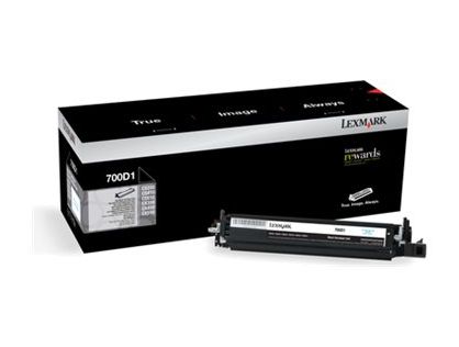 Lexmark 700D1 - black - original - developer kit - LCCP