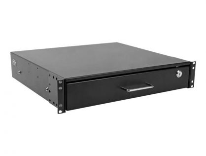 2U RACK-MOUNT STORAGE DRAWER LOCKING 22 KG CAPACITY