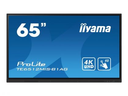 iiyama ProLite TE6512MIS-B1AG 65" Class (64.5" viewable) LED-backlit LCD display - 4K - for digital signage / interactive communication