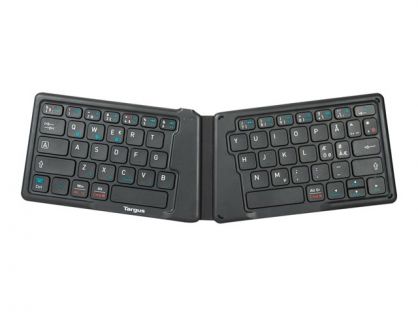 Targus - Keyboard - antimicrobial - wireless - Bluetooth 5.1 - QWERTY - Nordic - black - B2B