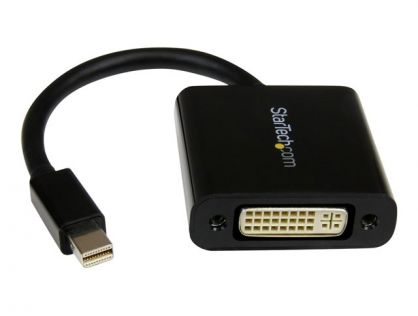 StarTech.com Mini DisplayPort to DVI Adapter - 1920x1200 - 1080p - Dongle - Monitor Adapter - Mini DisplayPort Adapter - Mini DP to DVI (MDP2DVI3) - DVI adapter - 17 cm