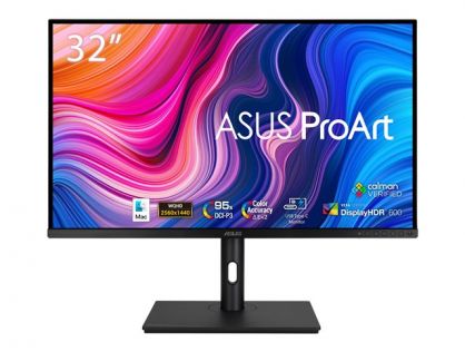 ASUS ProArt PA328CGV - LED monitor - 32" - 2560 x 1440 WQHD @ 165 Hz - IPS - 600 cd/m² - 1000:1 - DisplayHDR 600 - 5 ms - 2xHDMI, DisplayPort, USB-C - speakers