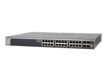 NETGEAR Smart XS728T - Switch - L3 Lite - smart - 24 x 10GBase-T + 4 x 10 Gigabit SFP+ - desktop, rack-mountable