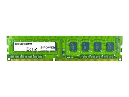 2-Power - DDR3 - module - 8 GB - DIMM 240-pin - 1600 MHz / PC3-12800 - unbuffered